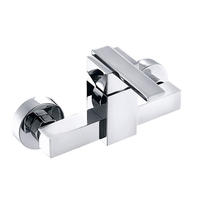 3266-20 真鍮の蛇口シングルレバー温水/冷水壁掛けシャワーミキサー