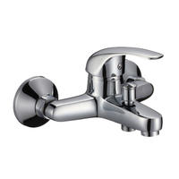 4121B-10 真鍮の蛇口シングルレバー温水/冷水壁掛け浴槽ミキサー