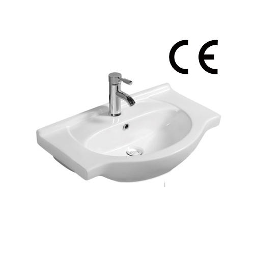 YS27201-65セラミックキャビネット洗面器、洗面化粧台、洗面台。