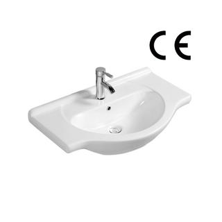 YS27201-75 セラミックキャビネット洗面台、洗面化粧台、洗面所のシンク。
