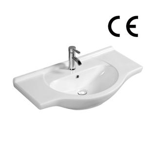 YS27201-85 セラミックキャビネット洗面台、洗面化粧台、洗面所のシンク。