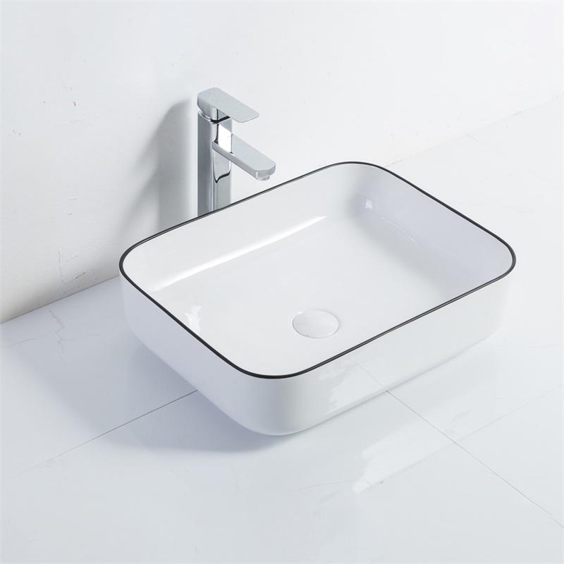 YS28434-LB セラミック製カウンター洗面器、芸術的な洗面器、セラミックシンク;