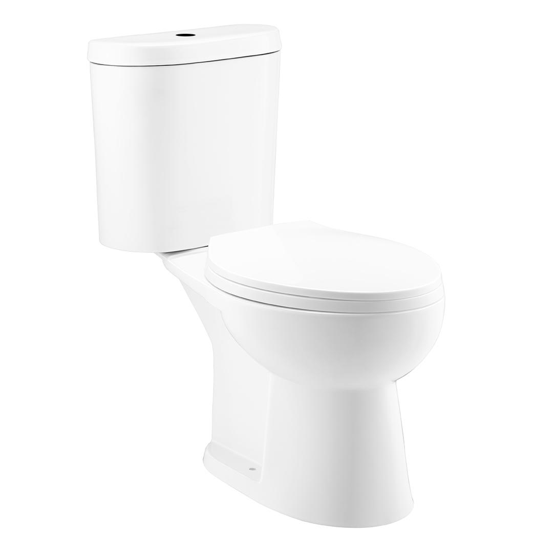 YS22203 2ピースセラミックトイレ、細長いSトラップトイレ、TISI / SNI認定トイレ。