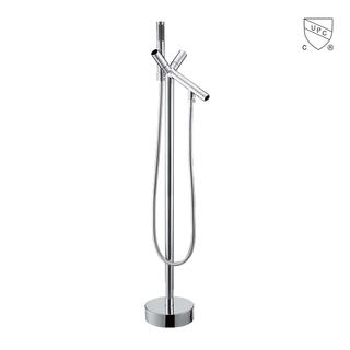 Y0122 UPC、CUPC認定自立型浴槽蛇口、フロアマウント浴槽蛇口;