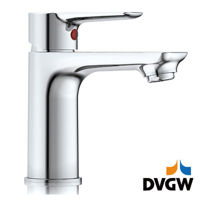 3187-30 DVGW 認定、真鍮製蛇口シングルレバー温水/冷水デッキマウント洗面器ミキサー