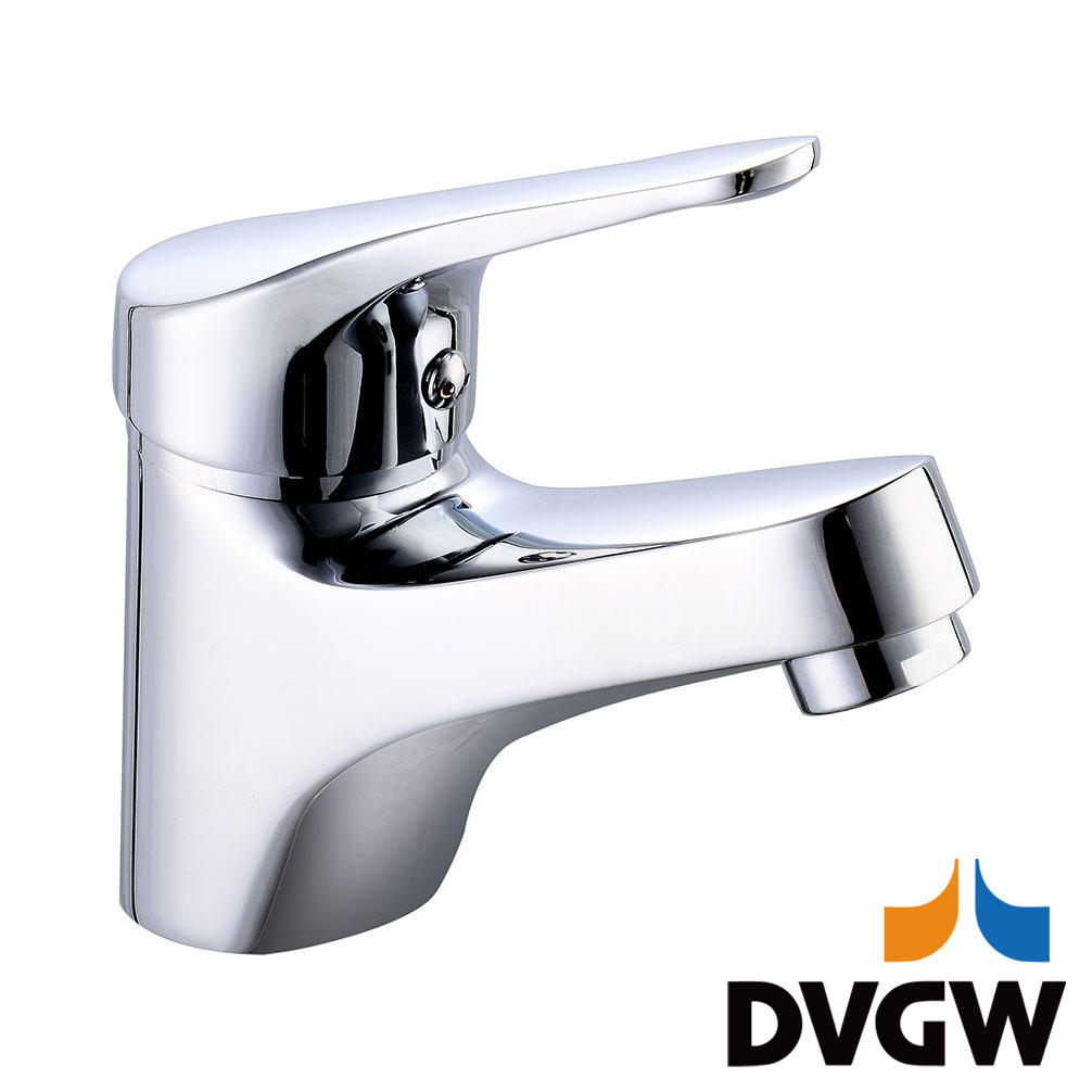 4135-30 DVGW認定、真ちゅう製蛇口シングルレバー温水/冷水デッキに取り付けられた洗面器ミキサー