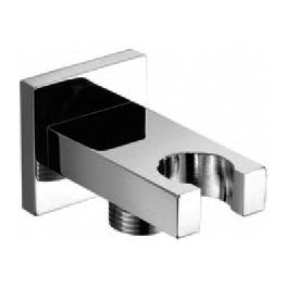 YS352A 正方形真鍮給水口、壁シャワーコネクタ;