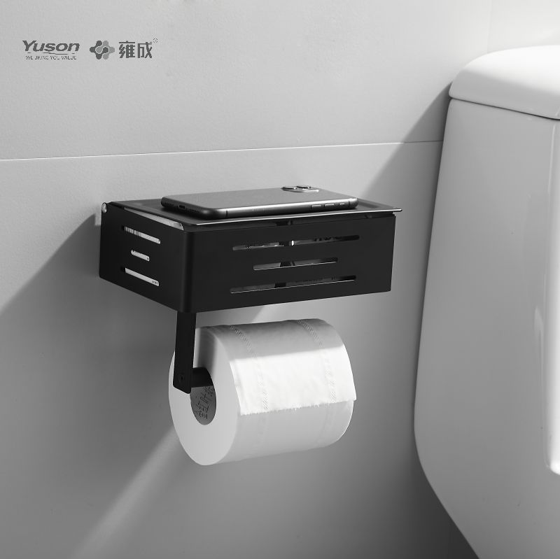 18786C 洗練されたバスルームアクセサリー、トイレット ペーパー ホルダー、亜鉛/真鍮/SUS トイレット ペーパー ロール ホルダー、壁掛け (シリーズ 18700)