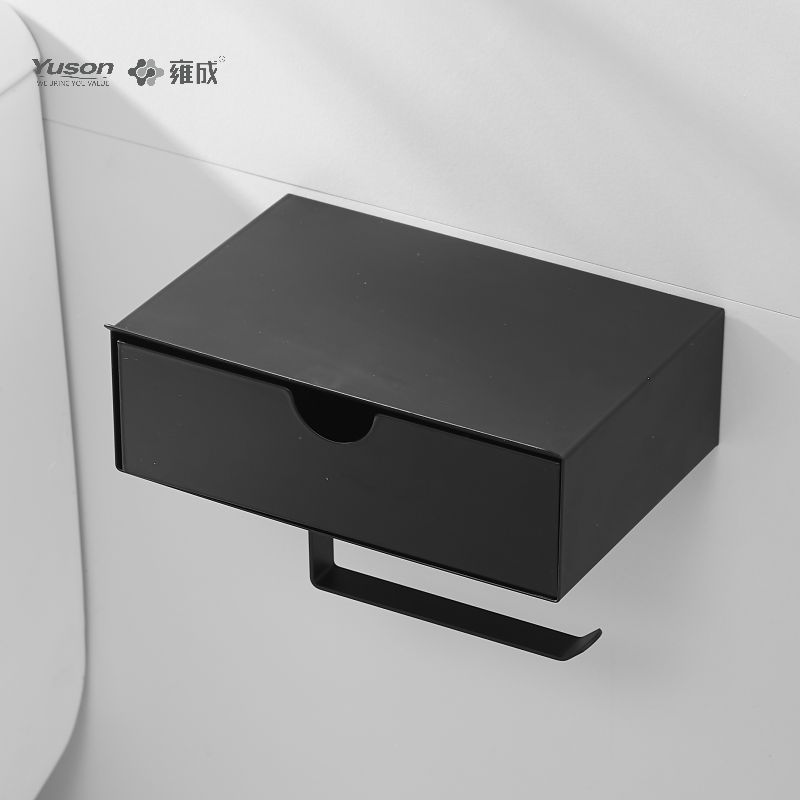 18786G 洗練されたバスルームアクセサリー、トイレット ペーパー ホルダー、亜鉛/真鍮/SUS トイレット ペーパー ロール ホルダー、壁掛け (シリーズ 18700)