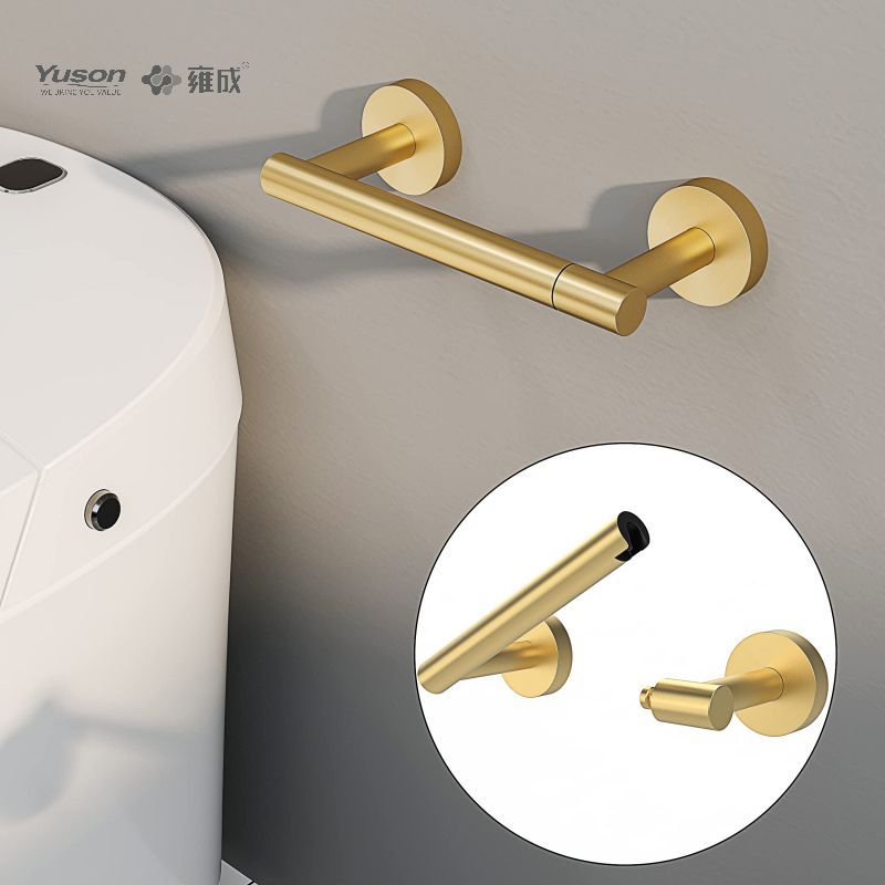 19286P 洗練されたバスルームアクセサリー、トイレット ペーパー ホルダー、亜鉛/真鍮/SUS トイレット ペーパー ロール ホルダー、壁掛け (シリーズ 19200)