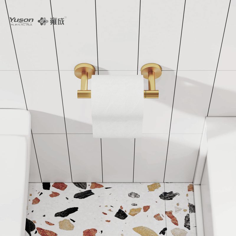 19286P 洗練されたバスルームアクセサリー、トイレット ペーパー ホルダー、亜鉛/真鍮/SUS トイレット ペーパー ロール ホルダー、壁掛け (シリーズ 19200)