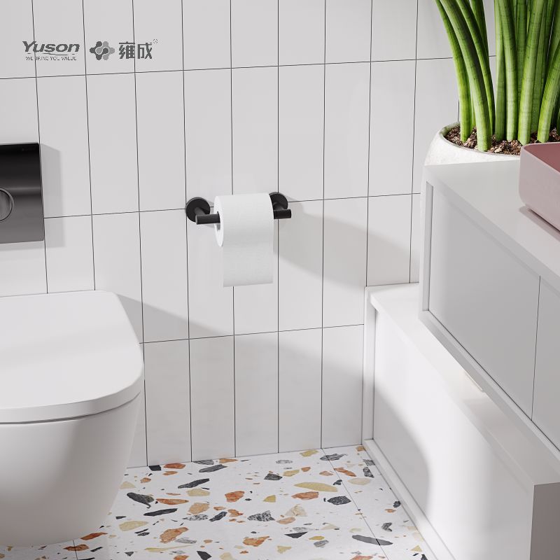 19286P 洗練されたバスルームアクセサリー、トイレット ペーパー ホルダー、亜鉛/真鍮/SUS トイレット ペーパー ロール ホルダー、壁掛け (シリーズ 19200)