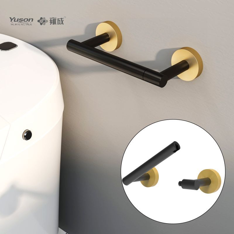 19286P 洗練されたバスルームアクセサリー、トイレット ペーパー ホルダー、亜鉛/真鍮/SUS トイレット ペーパー ロール ホルダー、壁掛け (シリーズ 19200)
