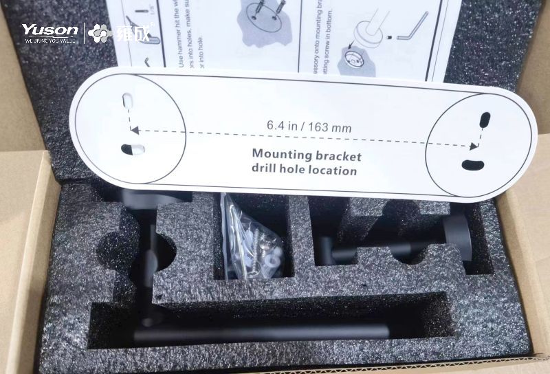 19286P 洗練されたバスルームアクセサリー、トイレット ペーパー ホルダー、亜鉛/真鍮/SUS トイレット ペーパー ロール ホルダー、壁掛け (シリーズ 19200)