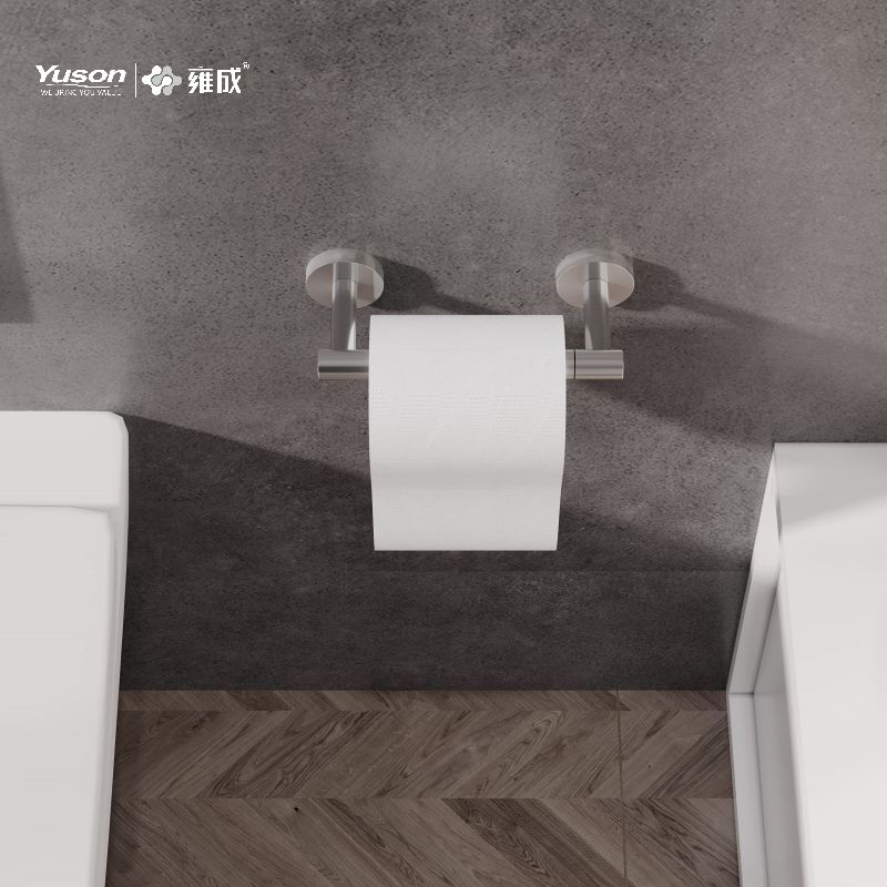 19286P 洗練されたバスルームアクセサリー、トイレット ペーパー ホルダー、亜鉛/真鍮/SUS トイレット ペーパー ロール ホルダー、壁掛け (シリーズ 19200)