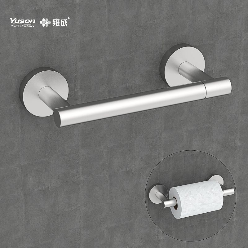 19286P 洗練されたバスルームアクセサリー、トイレット ペーパー ホルダー、亜鉛/真鍮/SUS トイレット ペーパー ロール ホルダー、壁掛け (シリーズ 19200)