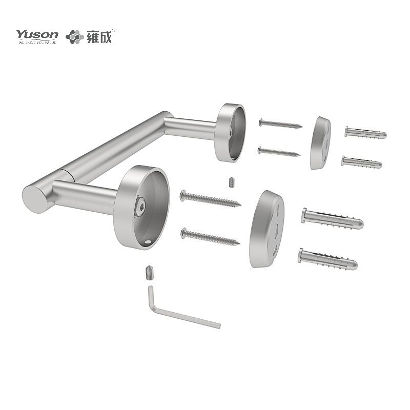19286P 洗練されたバスルームアクセサリー、トイレット ペーパー ホルダー、亜鉛/真鍮/SUS トイレット ペーパー ロール ホルダー、壁掛け (シリーズ 19200)